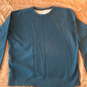 Dark blue champion sweatshirt